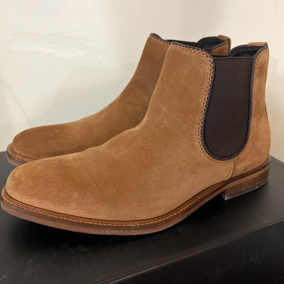 Alfani Men's tan suede boot - Picture 3 of 9